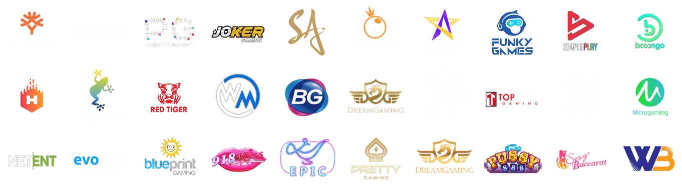 AMB168 รวมค่ายเกมคาสิโนชั้นนำทั่วโลก